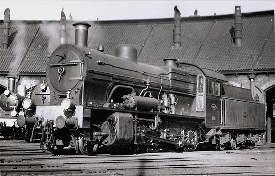 NS 4617 depot Nijmegen 1952